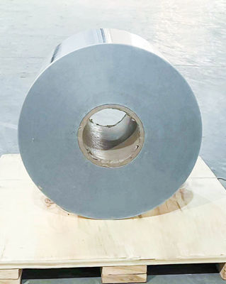 Materiales para etiquetas de rollo autoadhesivo Película de 1000 m de longitud Plata ligera BOPP