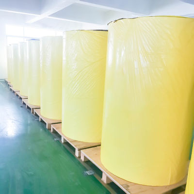 Papel Jumbo a prueba de arañazos, etiquetas transparentes resistentes al agua espesor de superficie 50 u