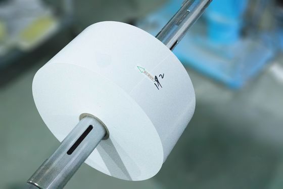 Papel sintético autoadhesivo brillante de inyección de tinta de aprobación SGS 50μ espesor de superficie