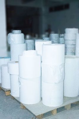 Papel sintético autoadhesivo brillante de inyección de tinta de aprobación SGS 50μ espesor de superficie