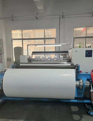 Papel de envoltura de rollo Jumbo de pegamento móvil, rollo de papel de cartón blanco certificado SGS