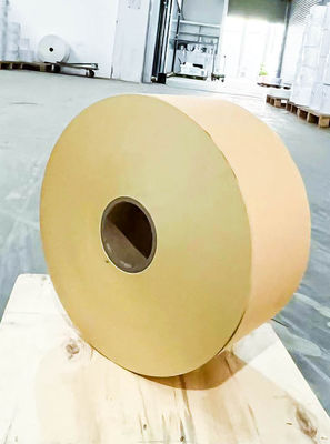 Papel Kraft pegamento caliente Etiquetas autoadhesivas Materiales de etiqueta 80 g espesor de superficie