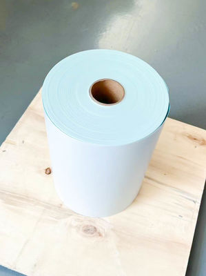 Rollo de etiquetas de impresora térmica resistente al desgaste, pegamento de fusión caliente Etiquetas de pegatinas impermeables