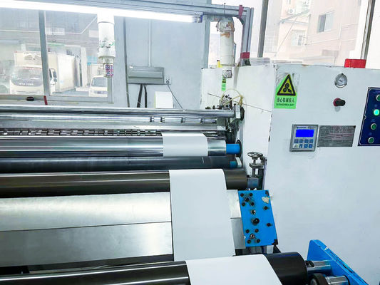 Rollo de papel revestido resistente a los químicos adhesivo a prueba de rasguños