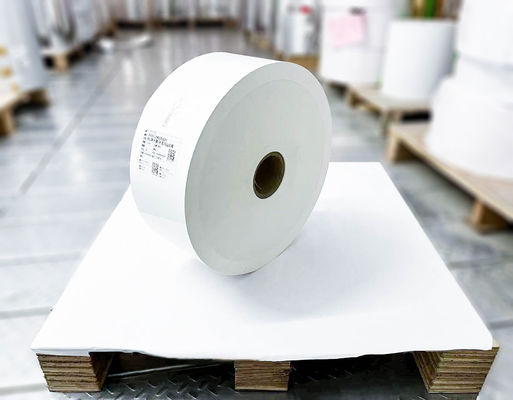 Adhesivo acrílico pegamento transparente BOPP Etiquetas de rollo Materiales de la aprobación SGS