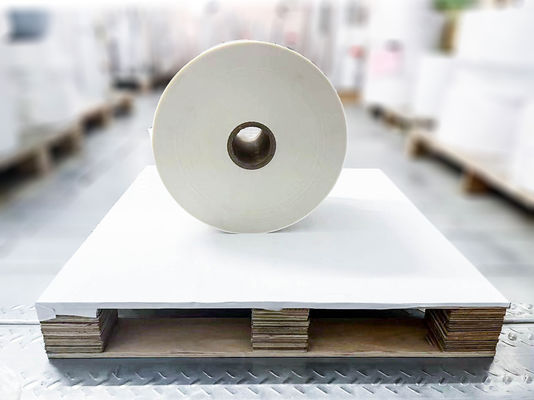 Pegamento de aceite BOPP Etiqueta de rollo, etiqueta adhesivo de papel 50 u espesor de la cara