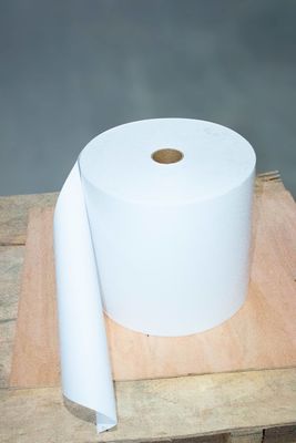 Rollo de pegatinas de la impresora térmica a prueba de calor, hojas de papel adhesivas extra pegajosas