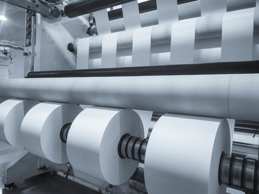 Rollo de pegatinas de la impresora térmica a prueba de calor, hojas de papel adhesivas extra pegajosas