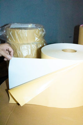Pegamento de fusión en caliente hojas de papel autoadhesivo, rollo de PVC adesivo pegajoso ordinario