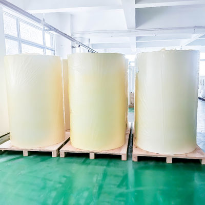Material de papel sintético pegajoso normal, papel adhesivo de inyección de tinta espesor de superficie 75μ