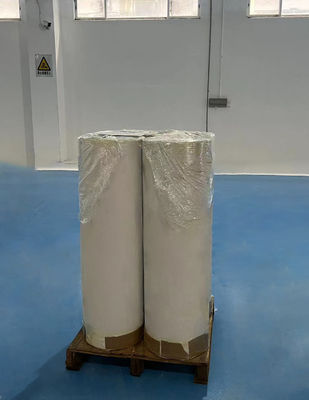 Papel térmico autoadhesivo de pegamento sintético Jumbo Roll Papel anti arañazos