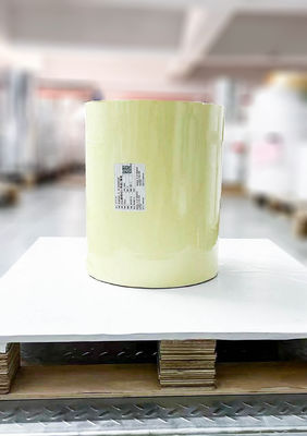 Etiquetas transparentes con pegamento extraíble de PET materiales autoadhesivos rollo normal pegajoso