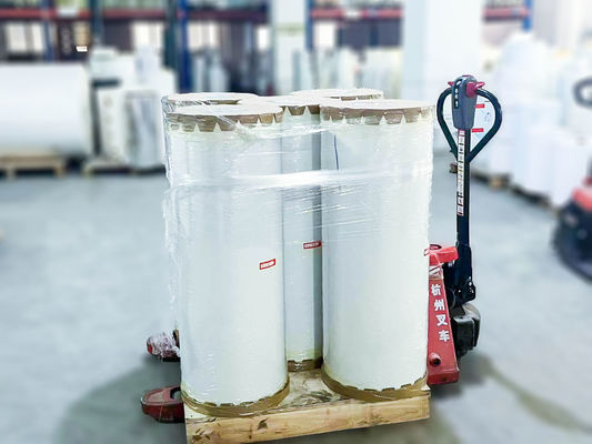Tipo de pegamento de aceite Etiquetas de impresión autoadhesivas Papel Matado Plata PET