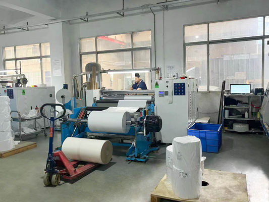 Papel térmico sintético de tipo pegamento congelado, etiquetas removibles impermeables y pegajosas normales