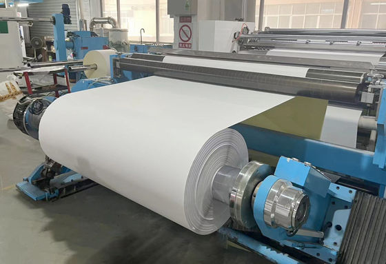 Papel de impresión Jumbo autoadhesivo Rollo de papel de impresión 70 u espesor de superficie Rollo de papel de escritura