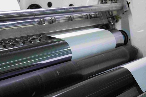 Papel de impresión térmica Jumbo, papel autoadhesivo rollo brillante