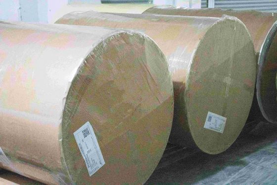 Papel de impresión Kraft Jumbo de rollo 80u espesor de superficie Tipo de celda de papel