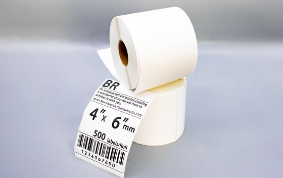 Rollo de etiqueta térmica de 4x6 para etiquetas de impresora