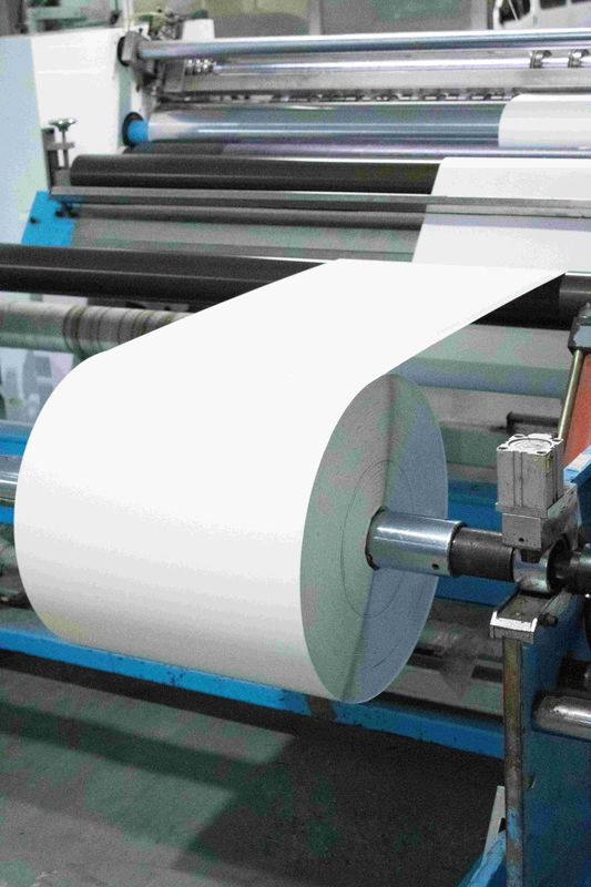 Tipo de pegamento de aceite Rollo de papel recubierto pegajoso y impermeable