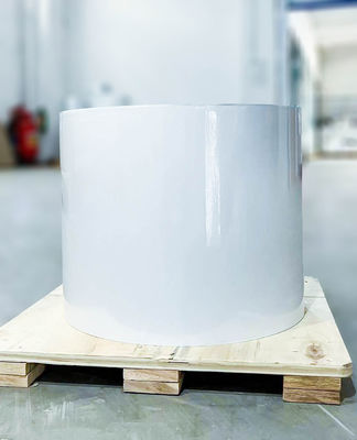 Buen precio Hojas de papel recubiertas con pegamento acrílico, papel de placa de cobre pegajoso ordinario en línea