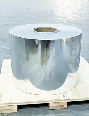 Buen precio Papel adhesivo autoadhesivo Rollo de papel 50 PET plateado claro ((Revestimiento) adhesivo acrílico 62 Glassine en línea