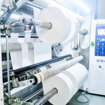 Buen precio Papel adhesivo matado de PVC blanco brillante, espesor de superficie de 100 u. en línea