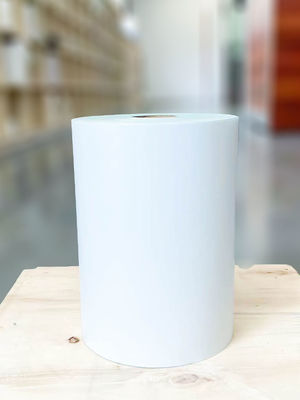 Buen precio Rollo de papel adesivo térmico de pegamento congelado, rollo de papel de unión Certificado SGS en línea